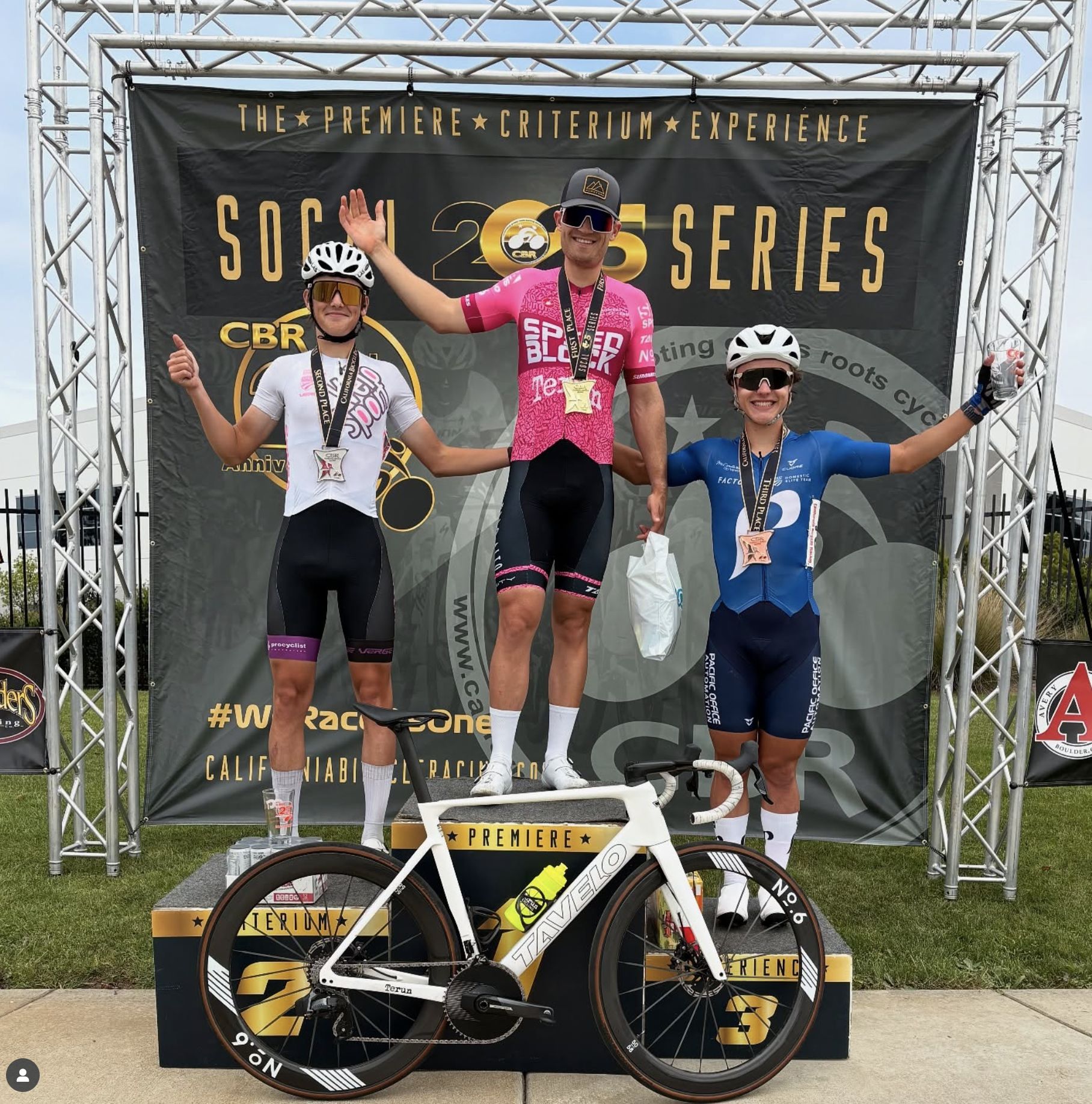 Crit podium